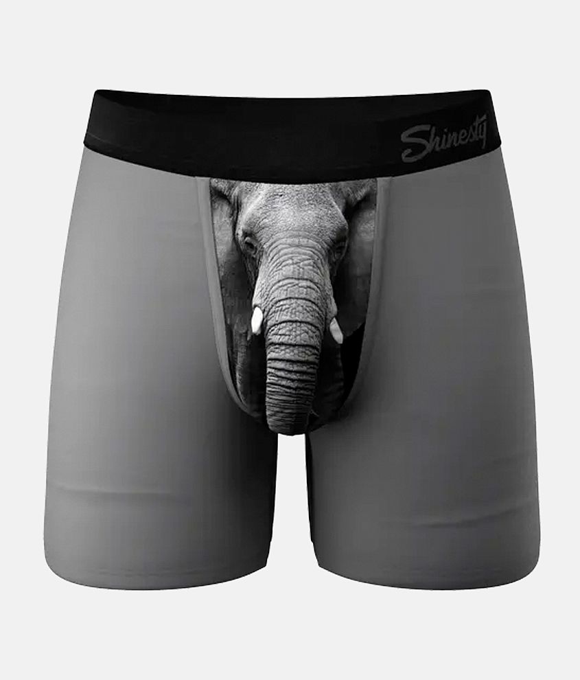 Shinesty The Elephant Stretch Boxer Briefs Men s Boxers in Grey