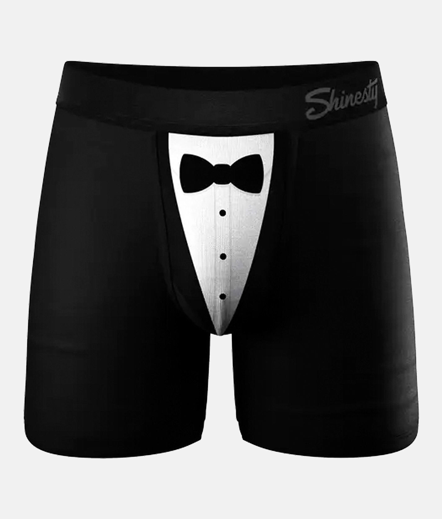 Shinesty® The 009 Stretch Boxer Briefs - Men's Boxers in Black