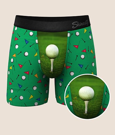 Shinesty® The Front Nine Stretch Boxer Briefs front view