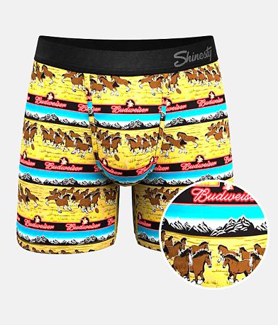 Shinesty® The Wild Stallions Stretch Boxer Briefs front view