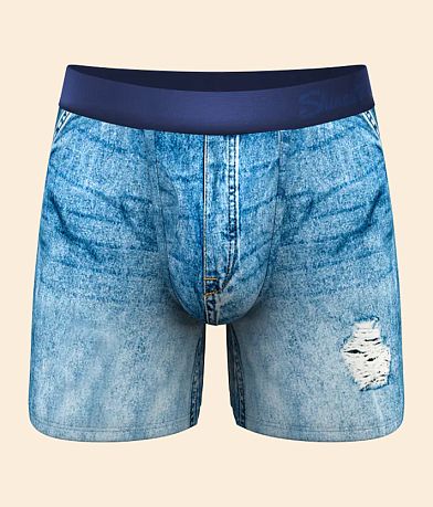 Shinesty® The Never Nude Stretch Boxer Briefs front view