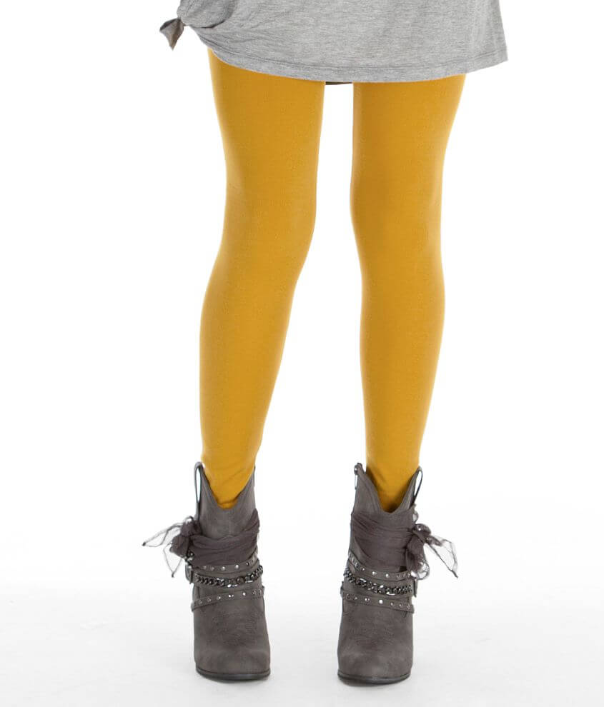 ShoSho Fashion Fleece Lined Legging - Women's Leggings in Mustard