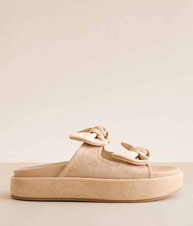 Shu Shop Kiki Bow Flatform Sandal front view