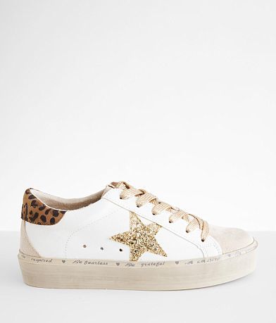 Shu Shop Reba Leopard Sneaker front view