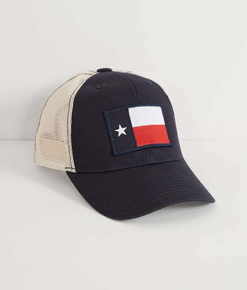 Civil Standard Texas Flag Trucker Hat front view