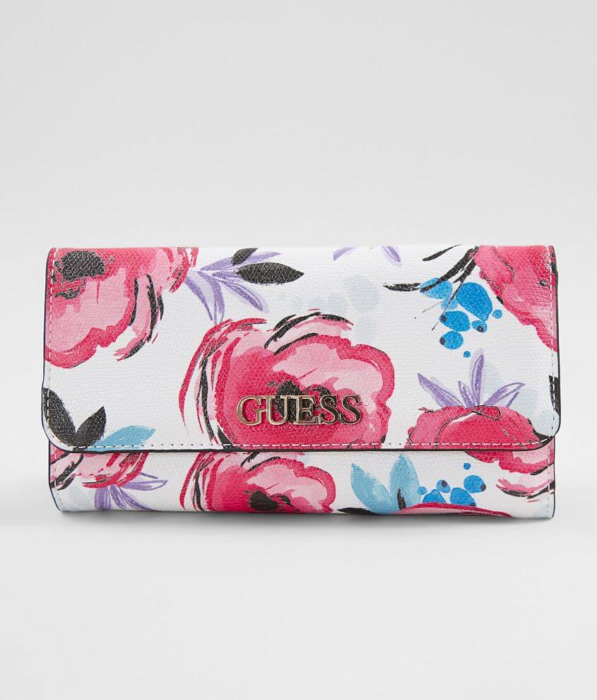 womans organizer wallet flower - Gem