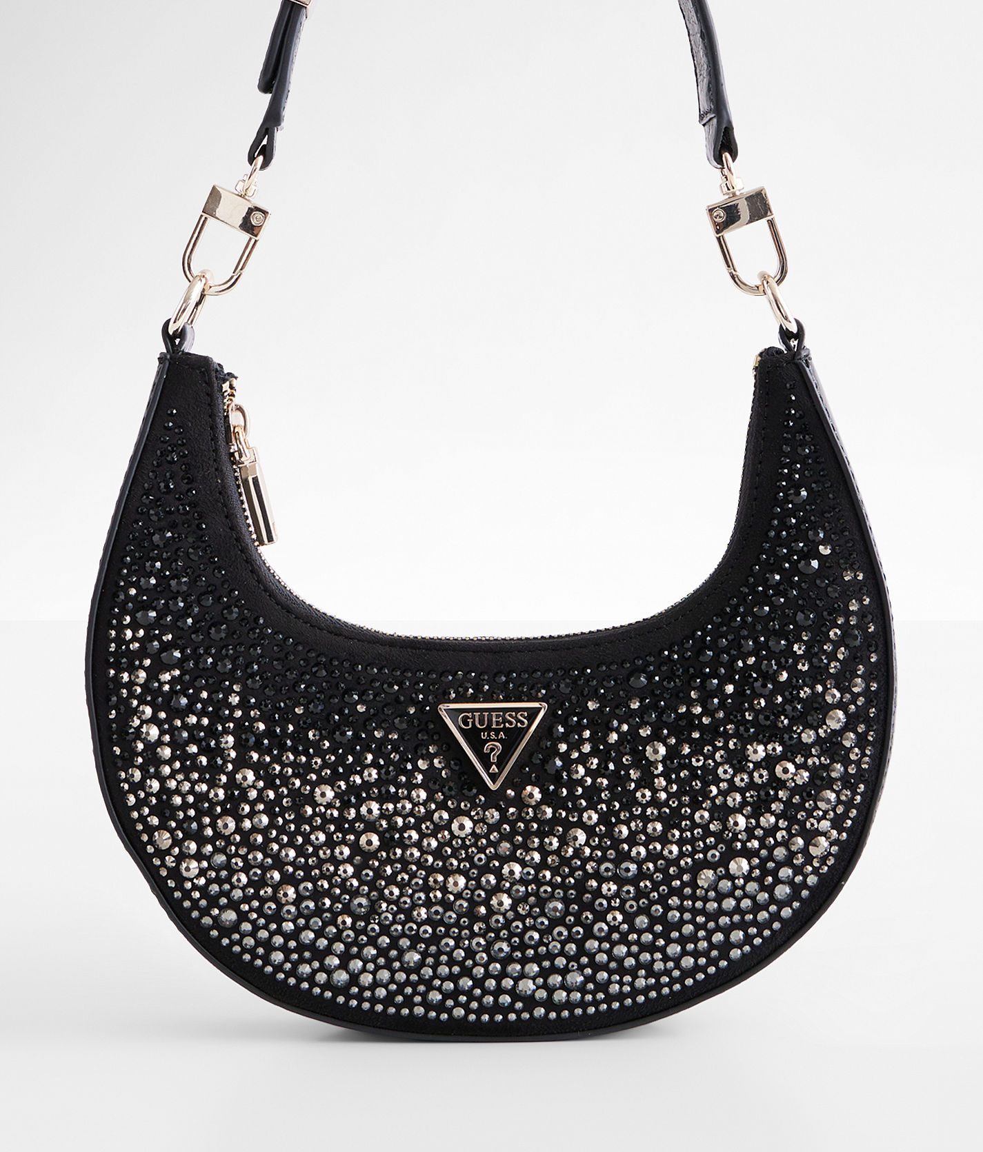 Guess Lua Small Hobo Purse - Women's Bags in Black | Buckle