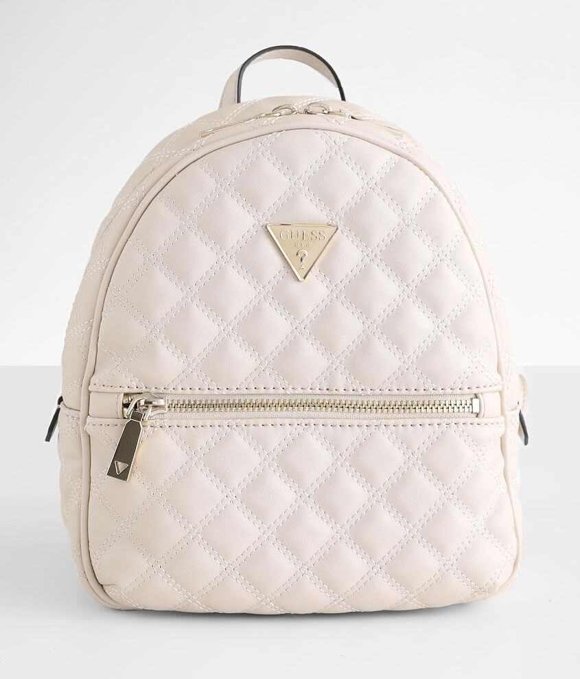 Mini Quilted Backpack in Blush