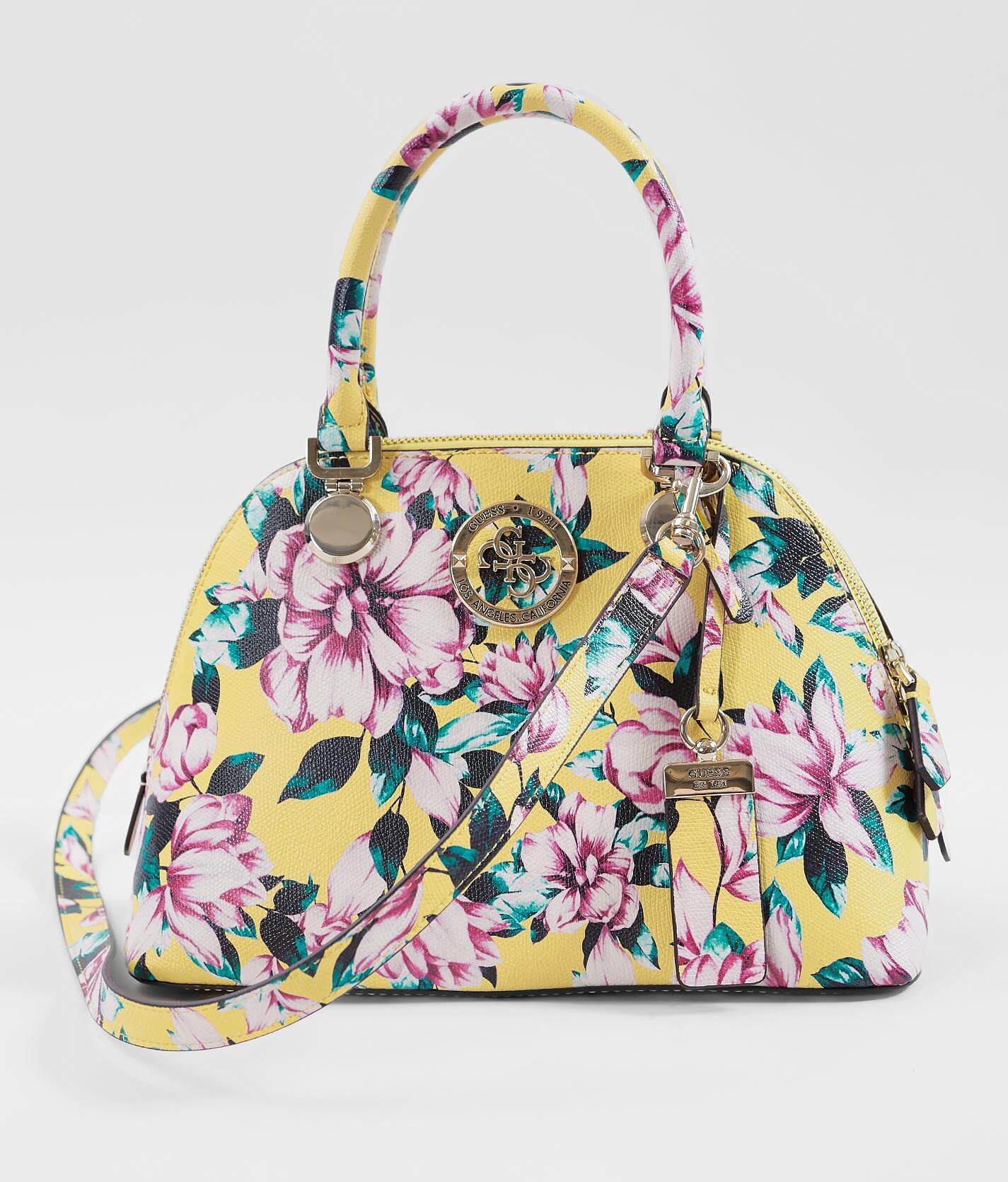 guess floral sling bag