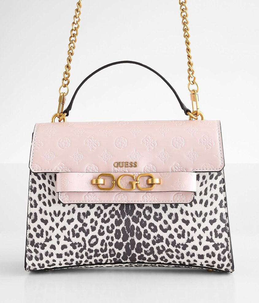 Guess Zira Purse Women's Bags in Leopard Multi Buckle