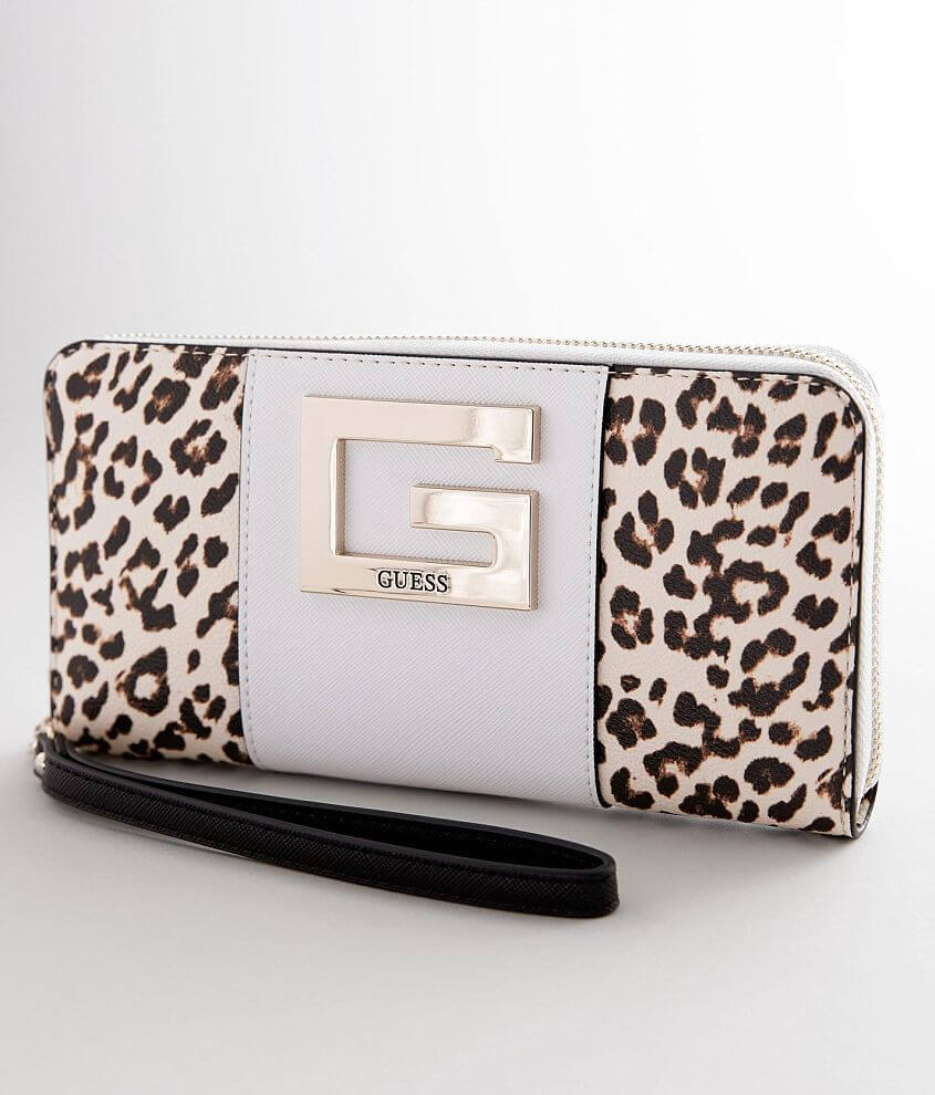 ding Wolk twijfel Guess Kamryn Leopard Wristlet Wallet - Women's Bags in Leopard Multi |  Buckle