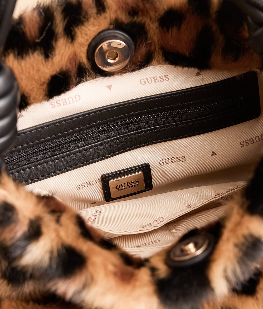 Shaida Leopard Crossbody Purse