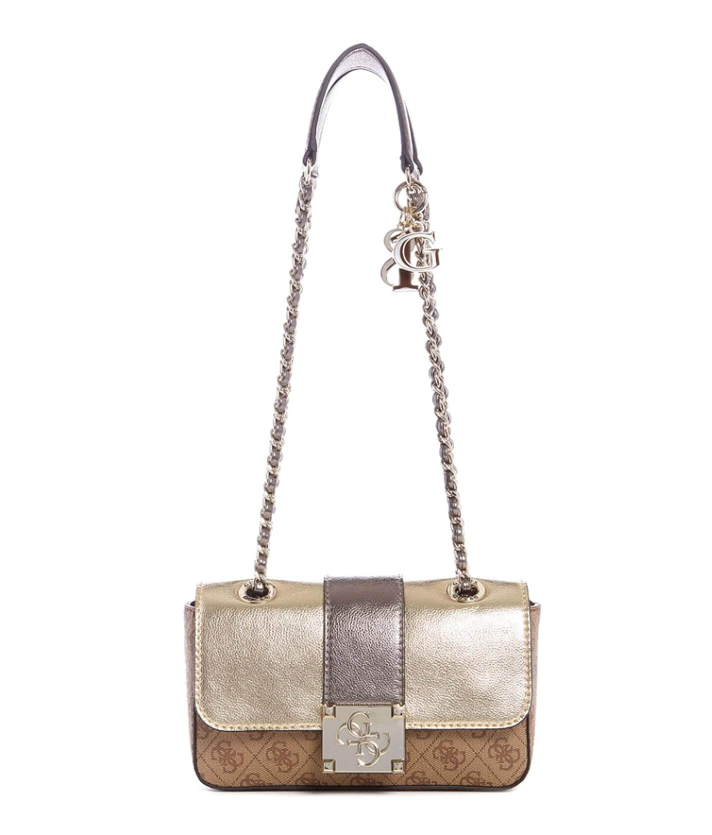 guess metallic handbag