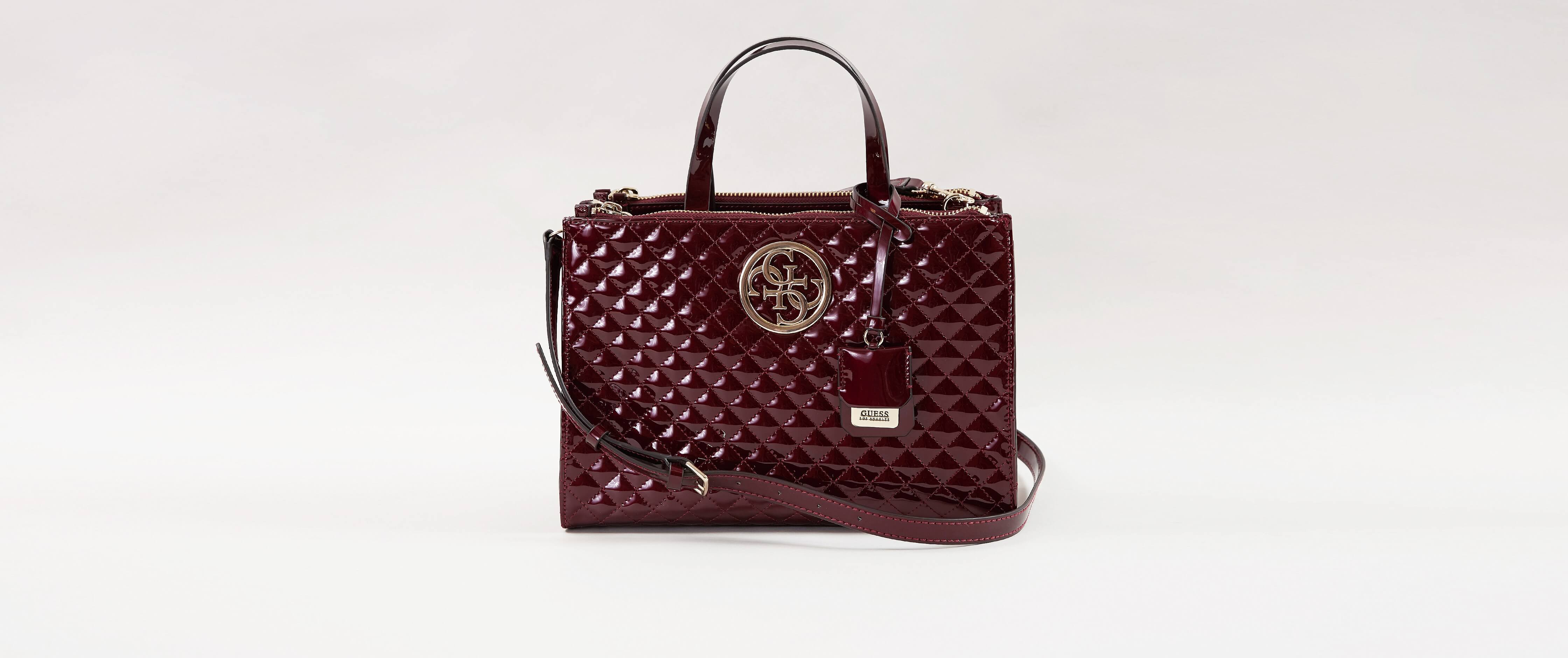Guess G-Lux Purse Clothing in Bordeaux Buckle