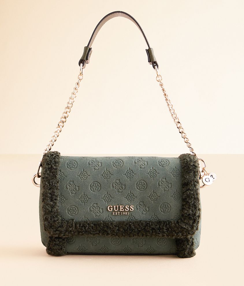 Guess Davika Sherpa Purse front view