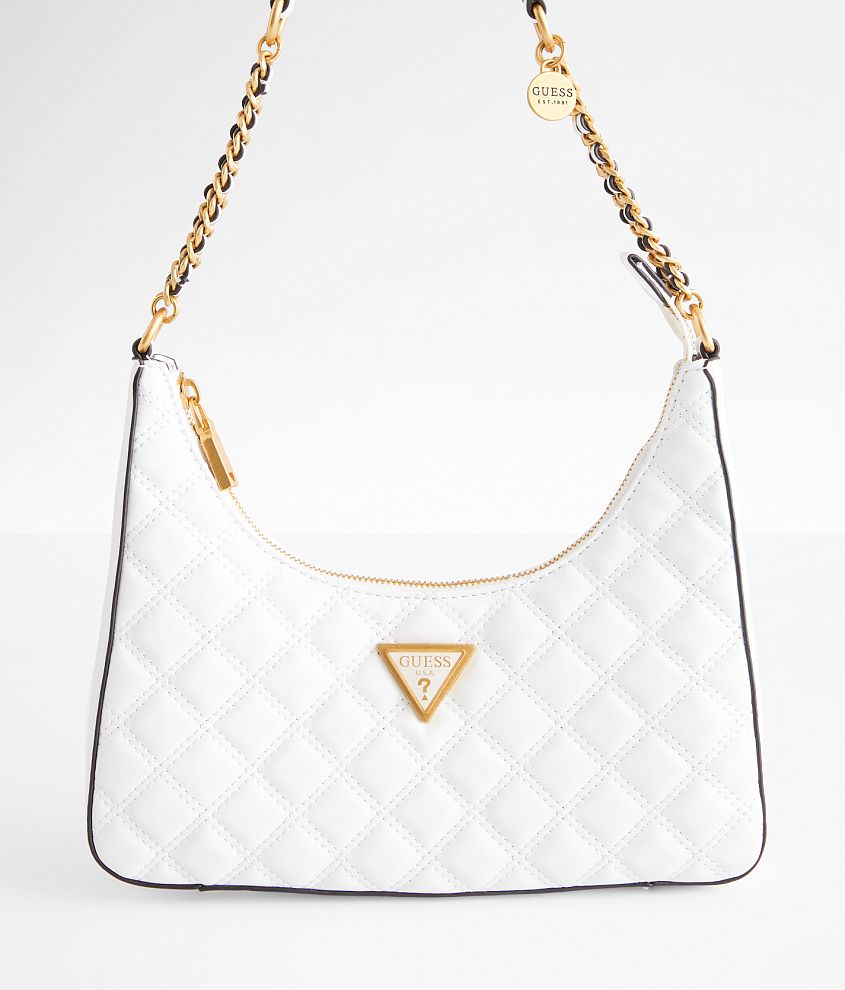 Guess Guilly Mini Shoulder Purse Women's Bags in White Buckle