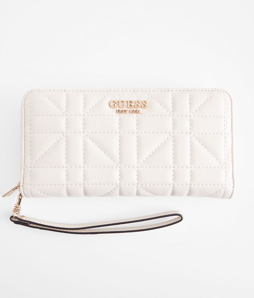 Guess Assia Quilted Wristlet Wallet
