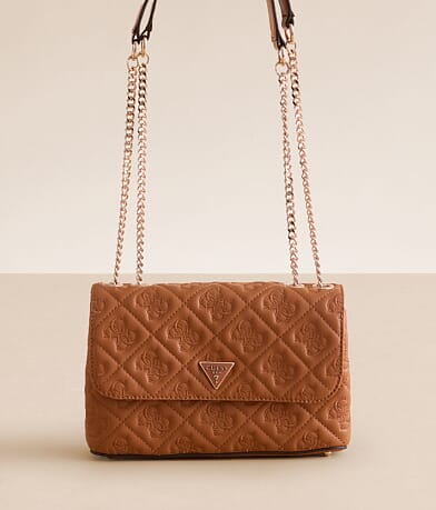 Guess Adelasia Quilted Purse front view