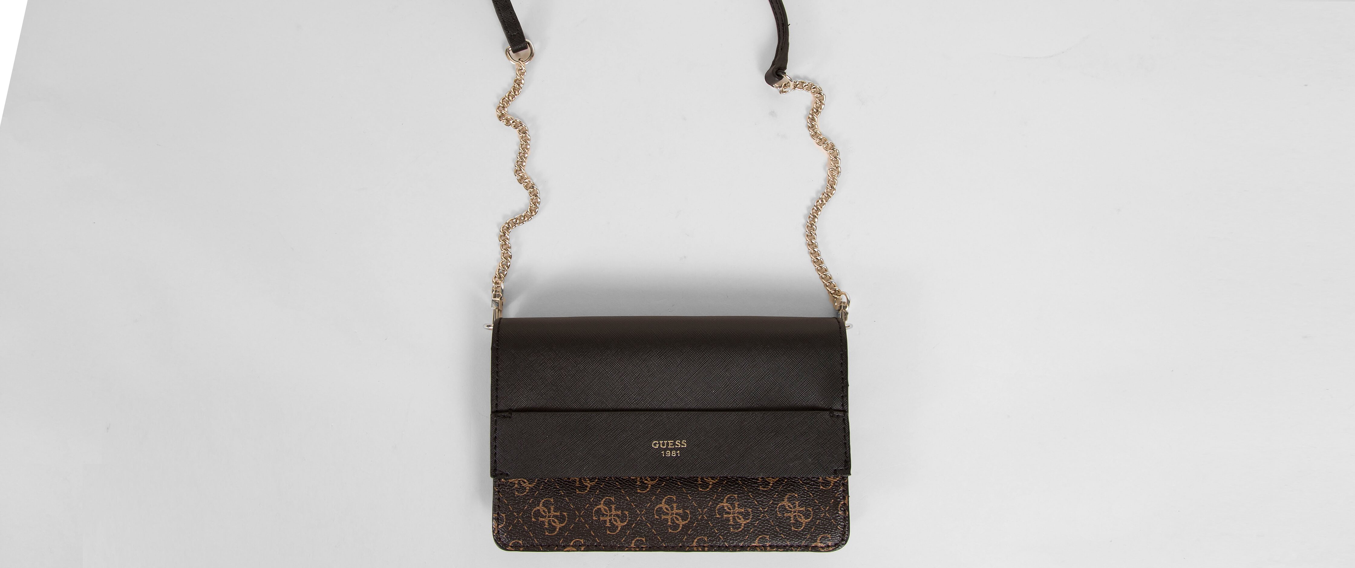 Guess Hailey Crossbody Purse - Women's Bags & Wallets in Black