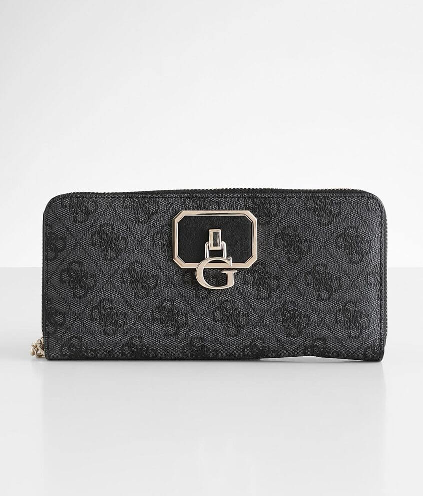 Guess Alisa Wristlet Wallet - Women's Bags in Coal | Buckle