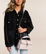 Guess Zamira Crossbody Purse - Women's Bags & Wallets in Orchid