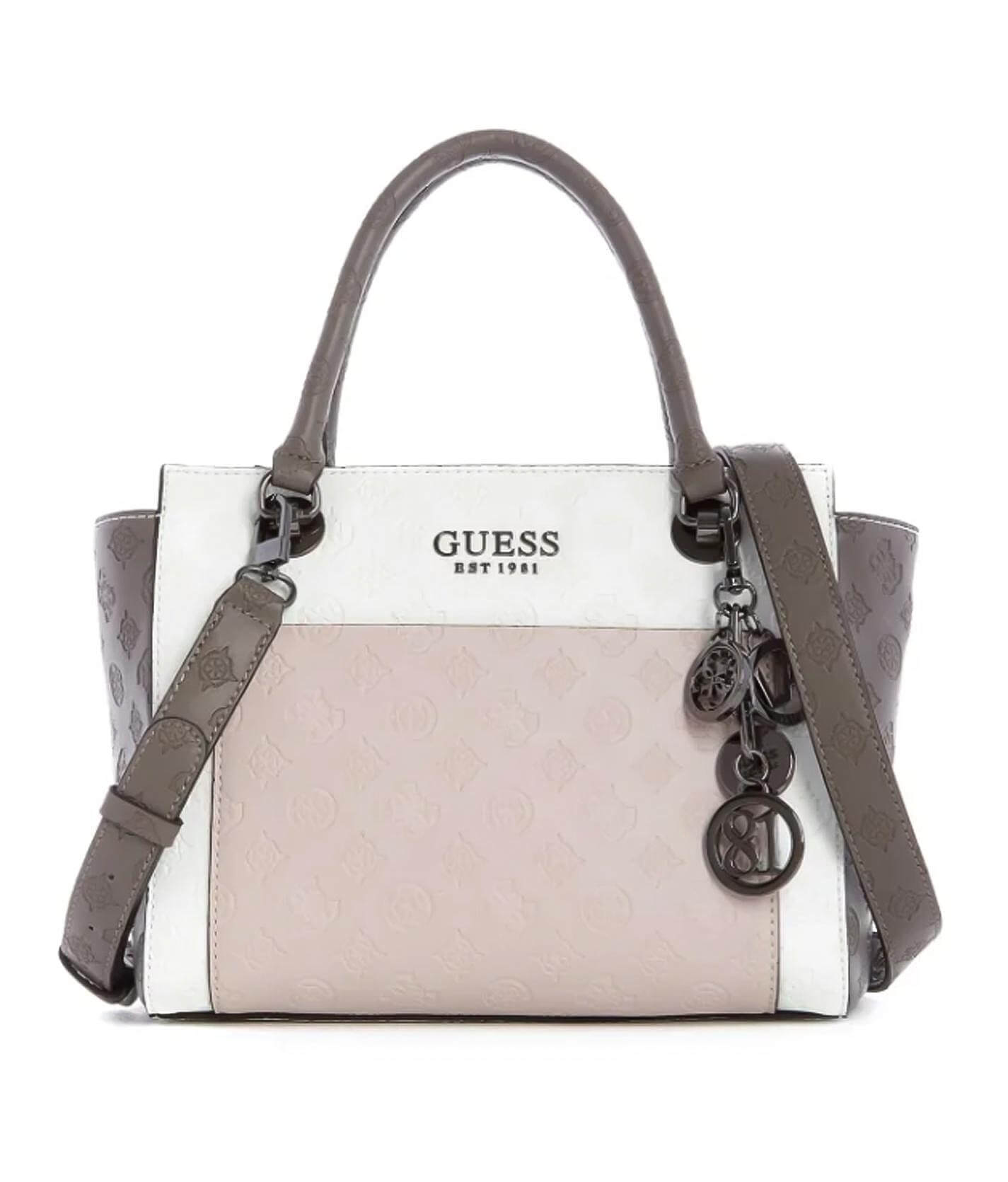 guess satchel purse