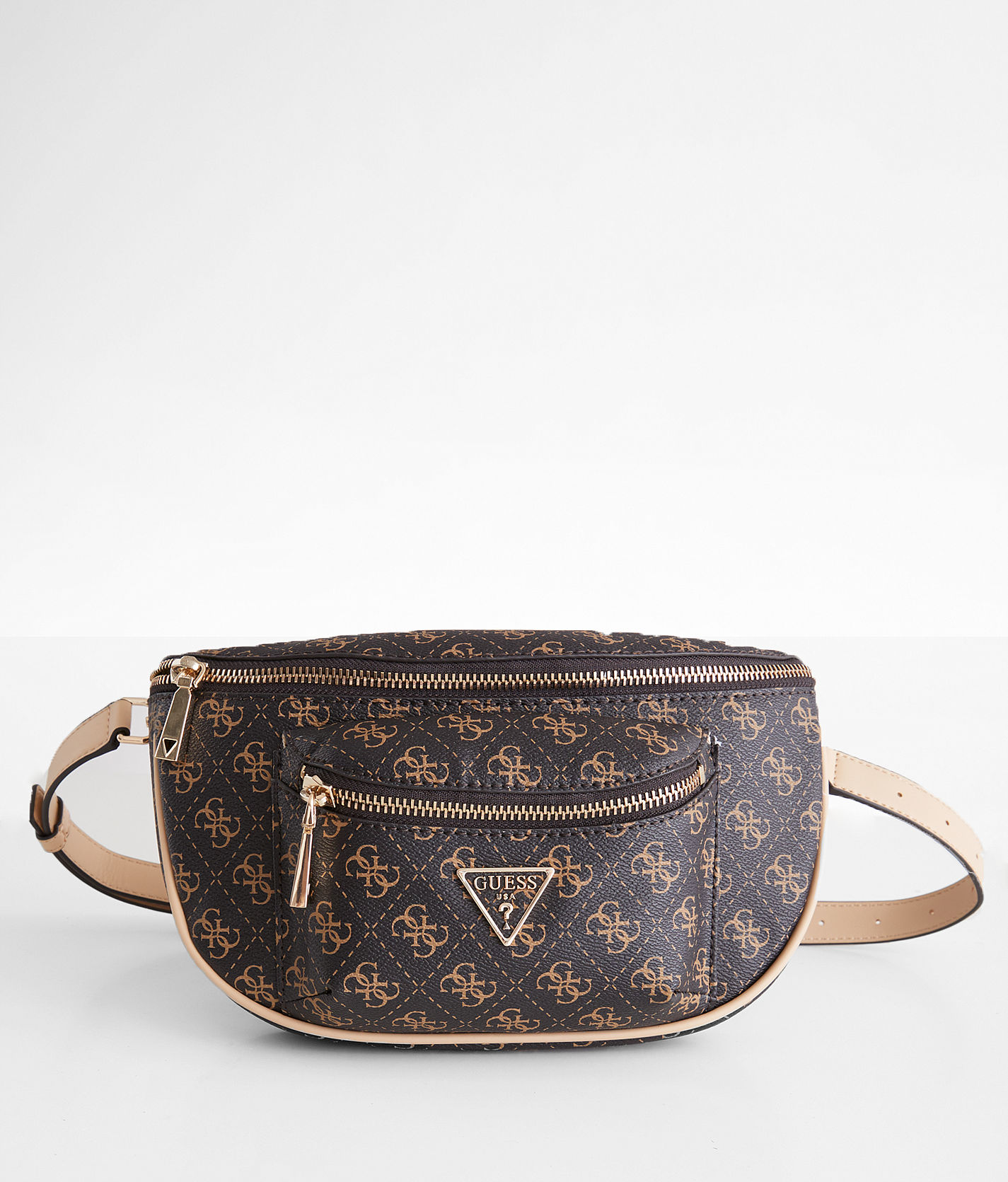 Guess Manhattan Q Signature Logo Belt Bag