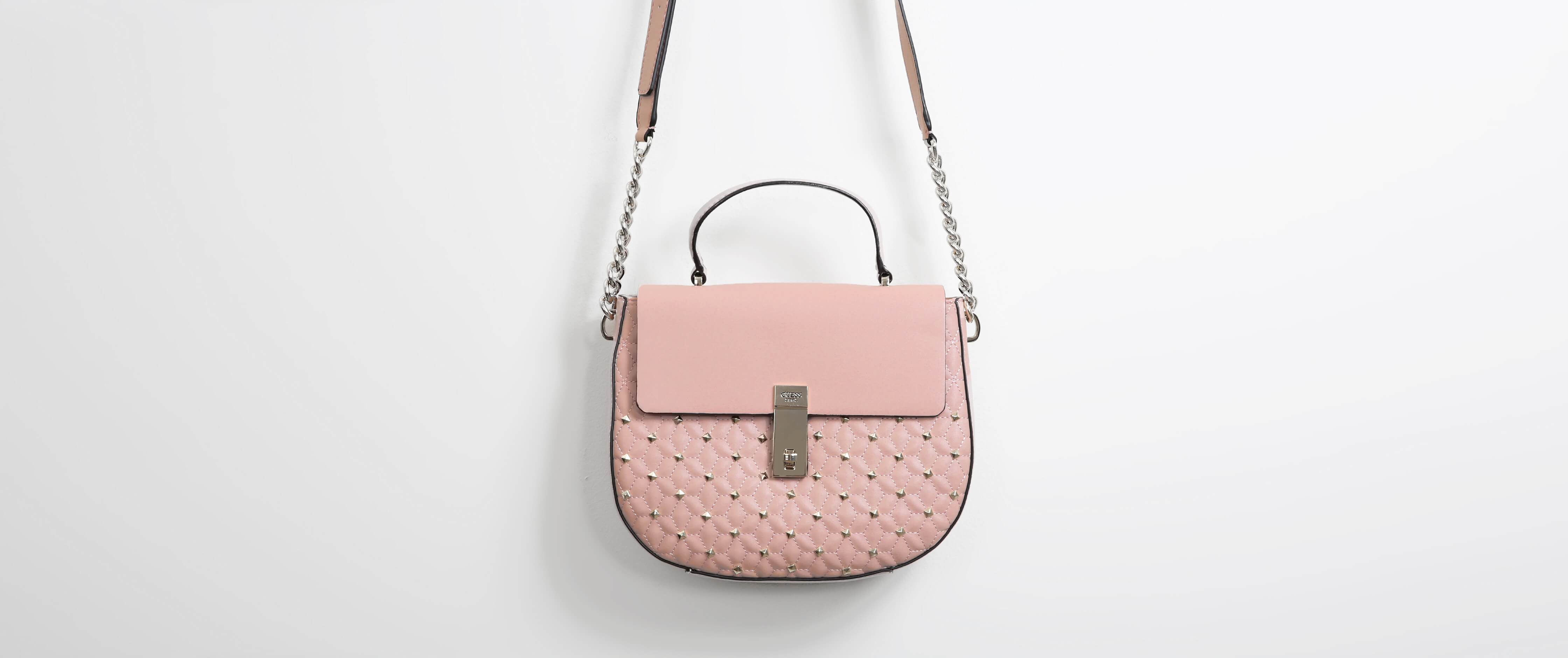 buckle guess purse