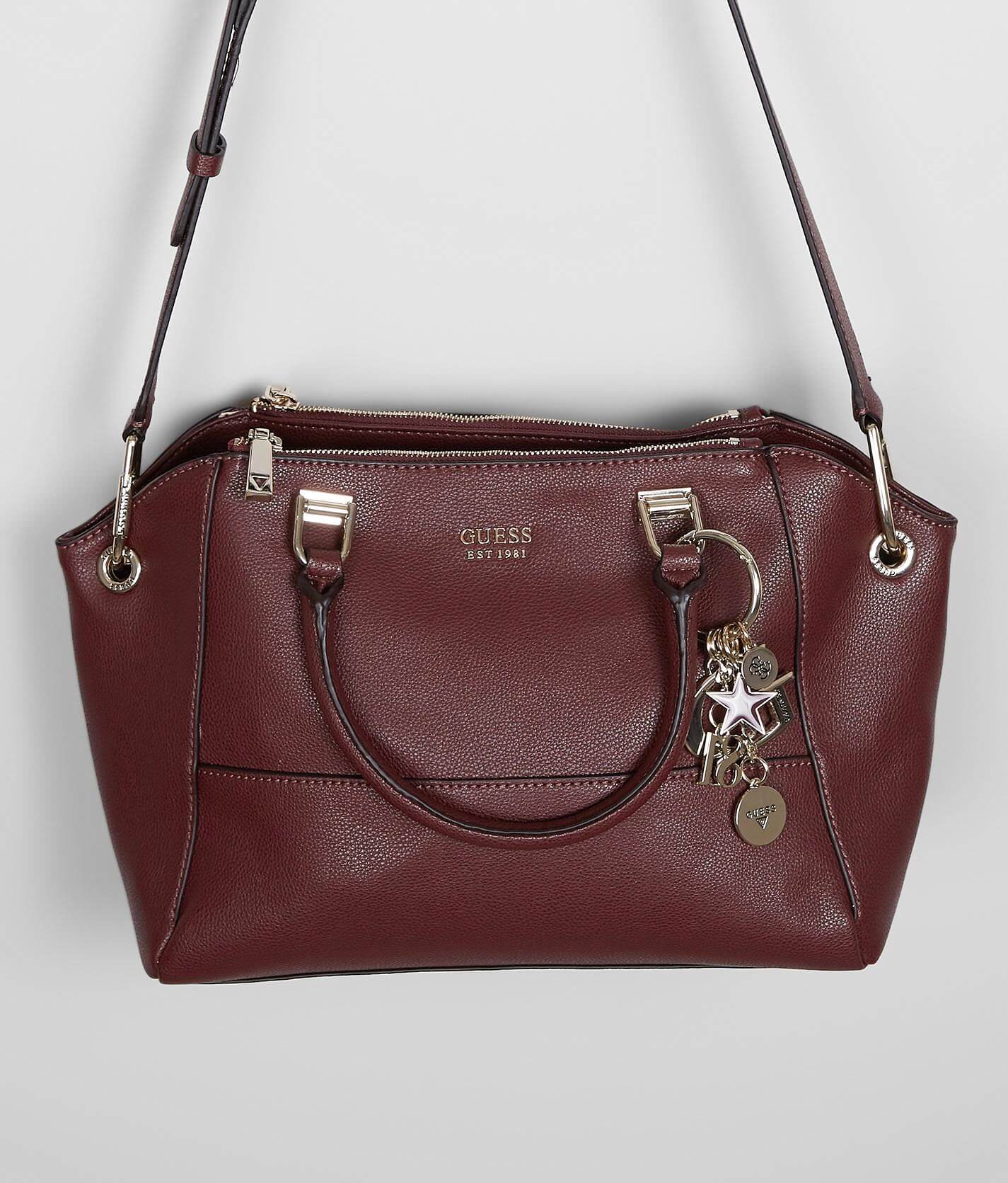 guess satchel purse