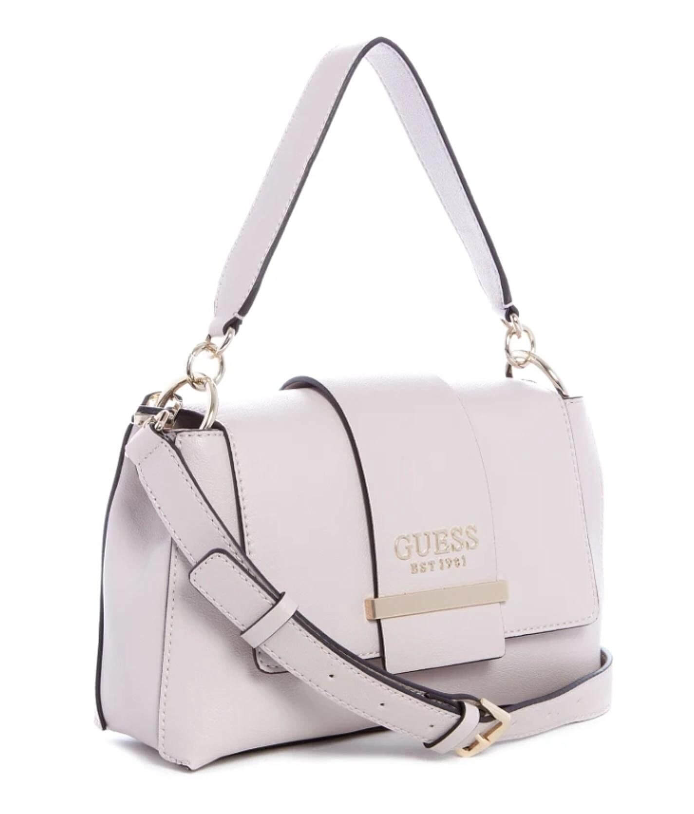 Guess Tara Crossbody Purse Women s Bags Wallets in Moonstone Buckle