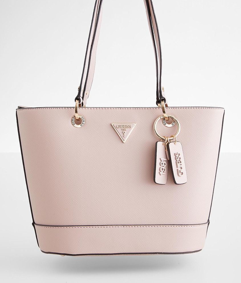  GUESS Noelle Small Elite Tote Blush One Size : Clothing, Shoes  & Jewelry