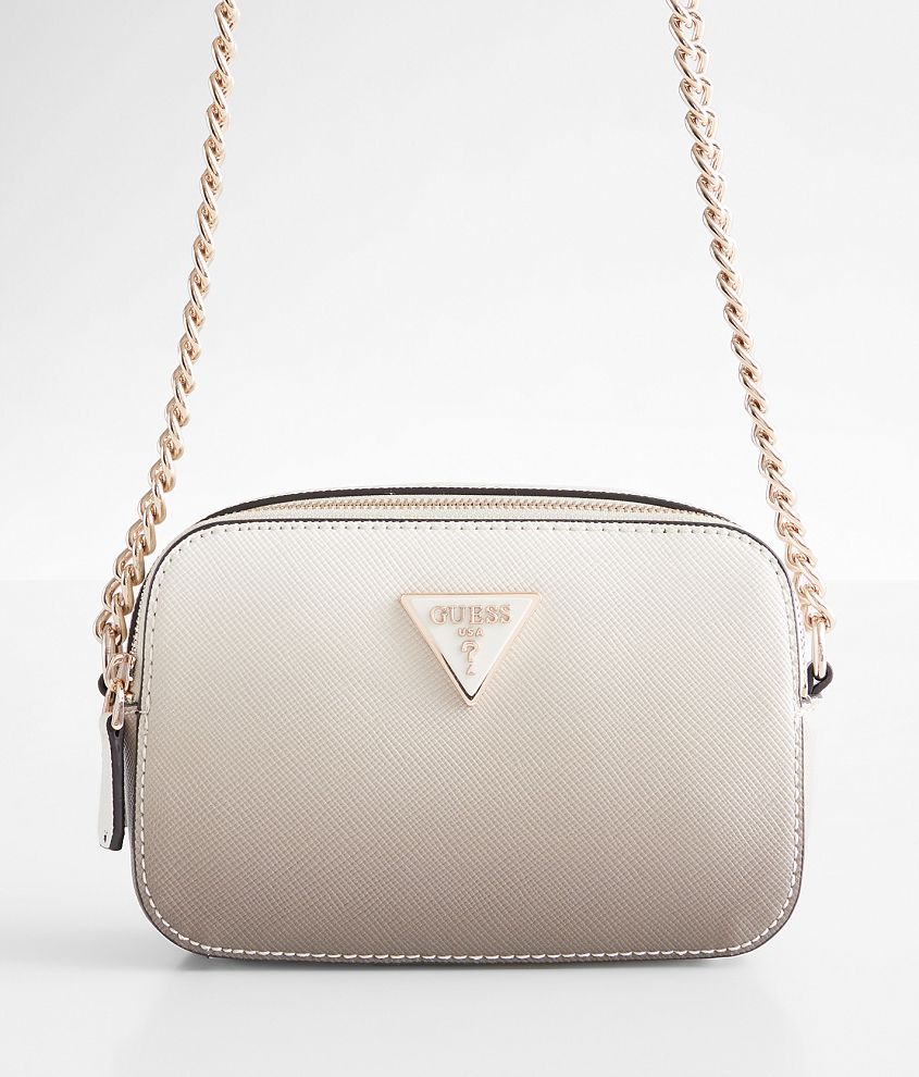 Guess Noelle Saffiano Crossbody Purse front view