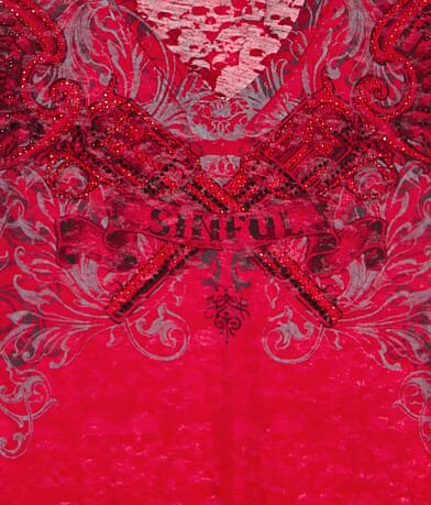 Sinful Vixen T-Shirt FRONT_DETAIL