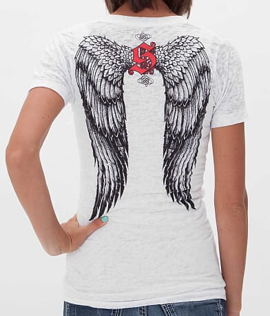 Sinful Angel Wings T-Shirt MISC_DETAIL_1