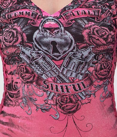 Sinful Loves Revolver T-Shirt MISC_DETAIL_3