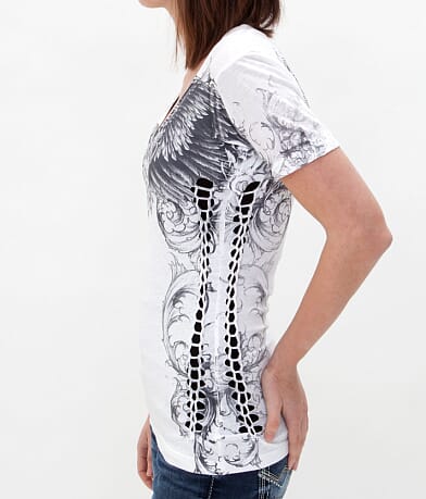 Sinful Chastity T-Shirt LEFT_DETAIL
