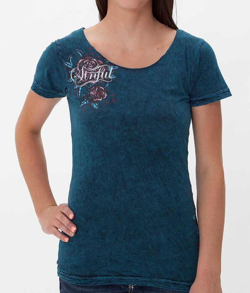 Sinful Wish Reversible T-Shirt front view