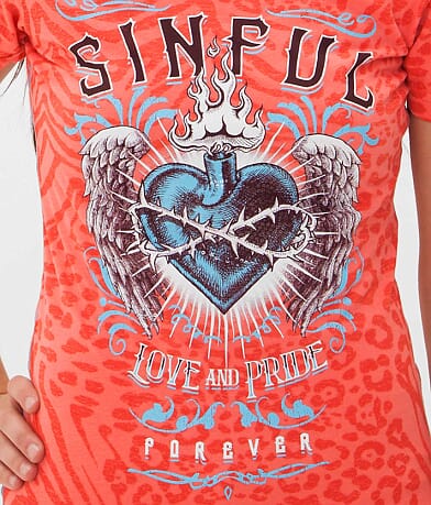 Sinful Monica T-Shirt misc detail 2 view
