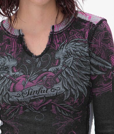 Sinful Hearts Vengeance Reversible Thermal Top MISC_DETAIL_3