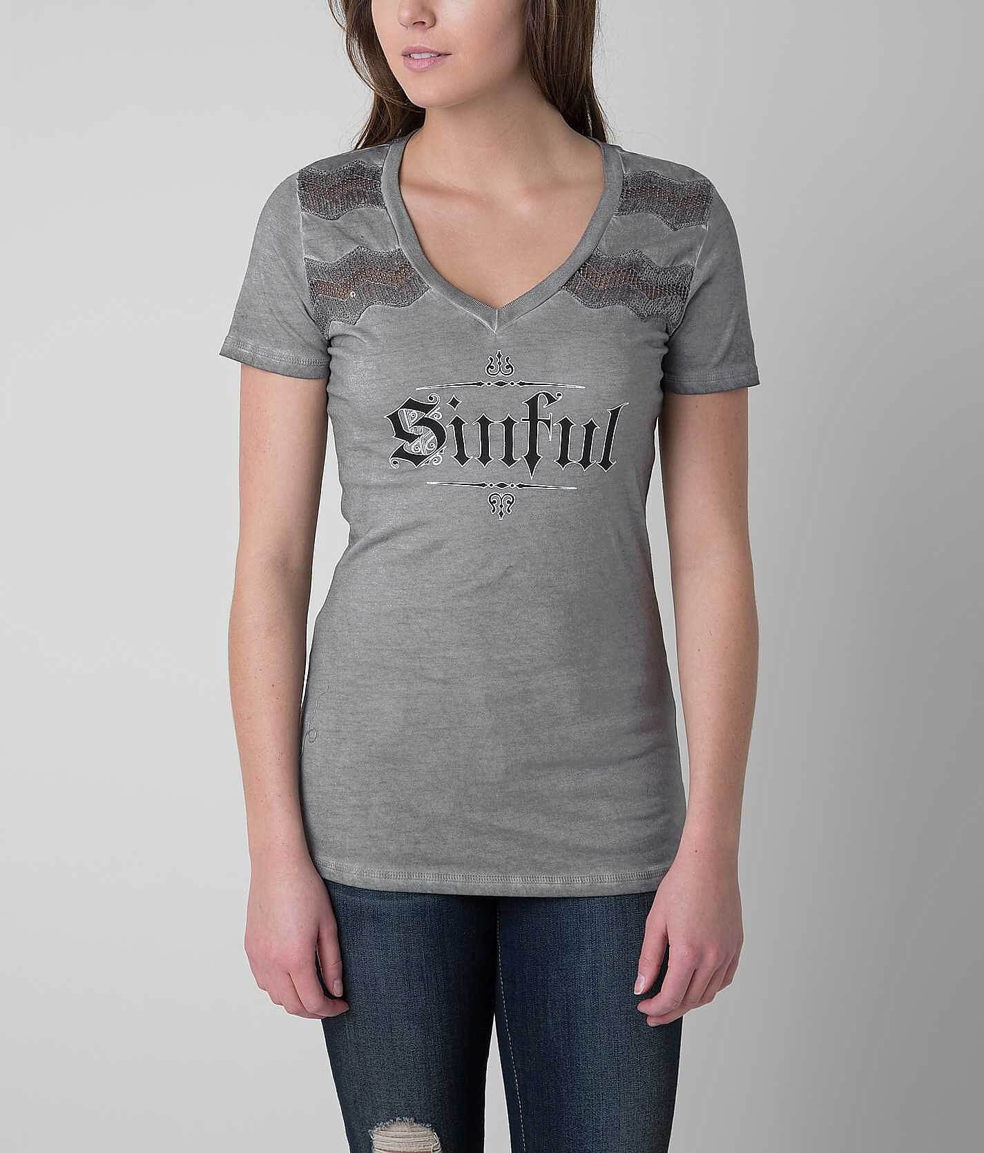 sinful jeans with angel wings