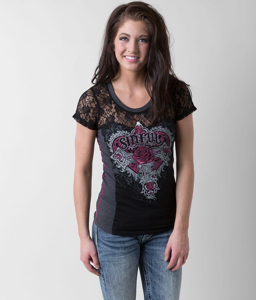 Sinful Wild Heart Top front view