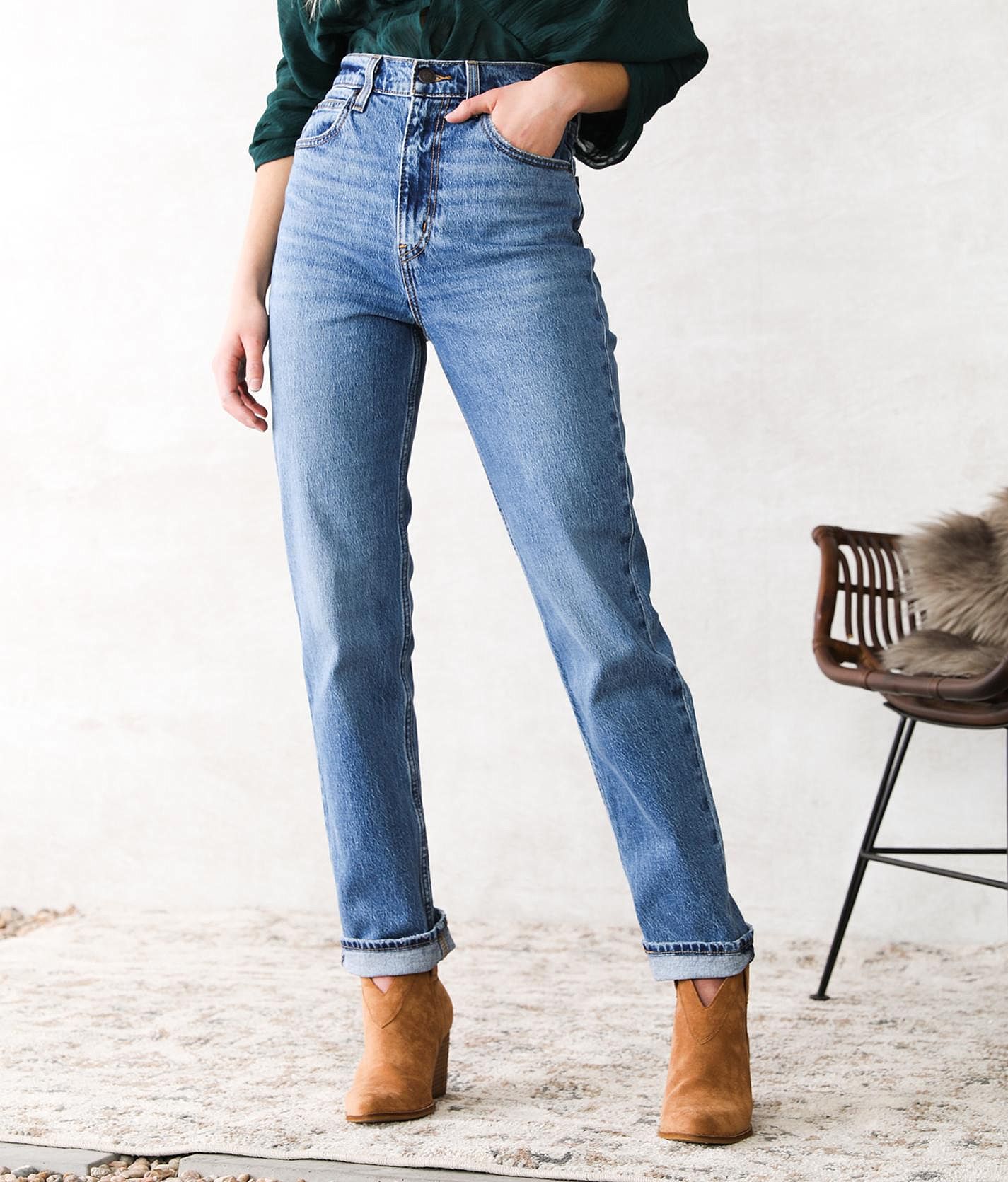 Premium 70s High Straight Jean