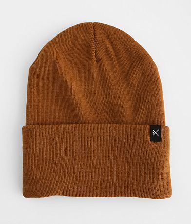 Departwest Solid Knit Beanie front view