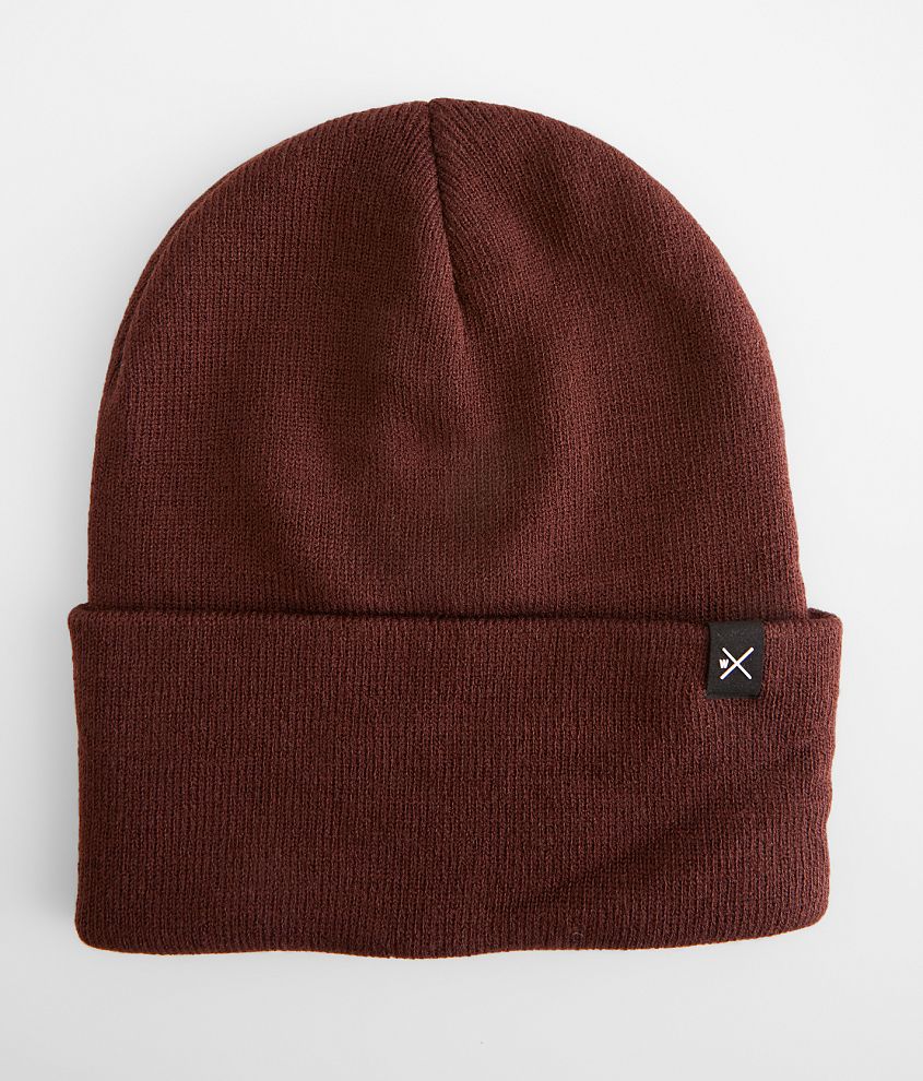 Departwest Solid Knit Beanie front view