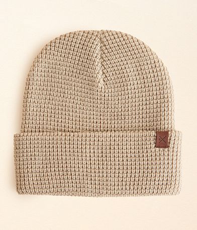 Departwest Waffle Knit Beanie front view