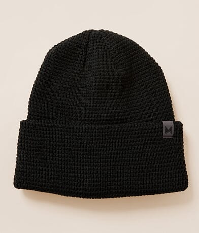 Maven Co-op Waffle Knit Beanie front view