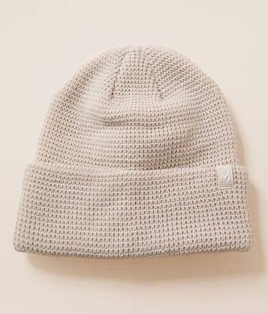 Maven Co-op Waffle Knit Beanie front view