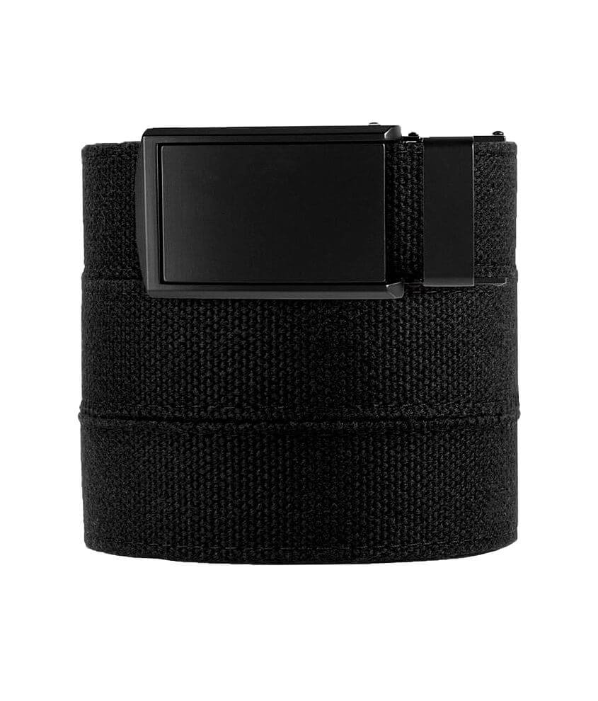 Gelante Fully Adjustable Canvas Web Belt with Black Flip Top Buckle 50''  Long at  Men's Clothing store