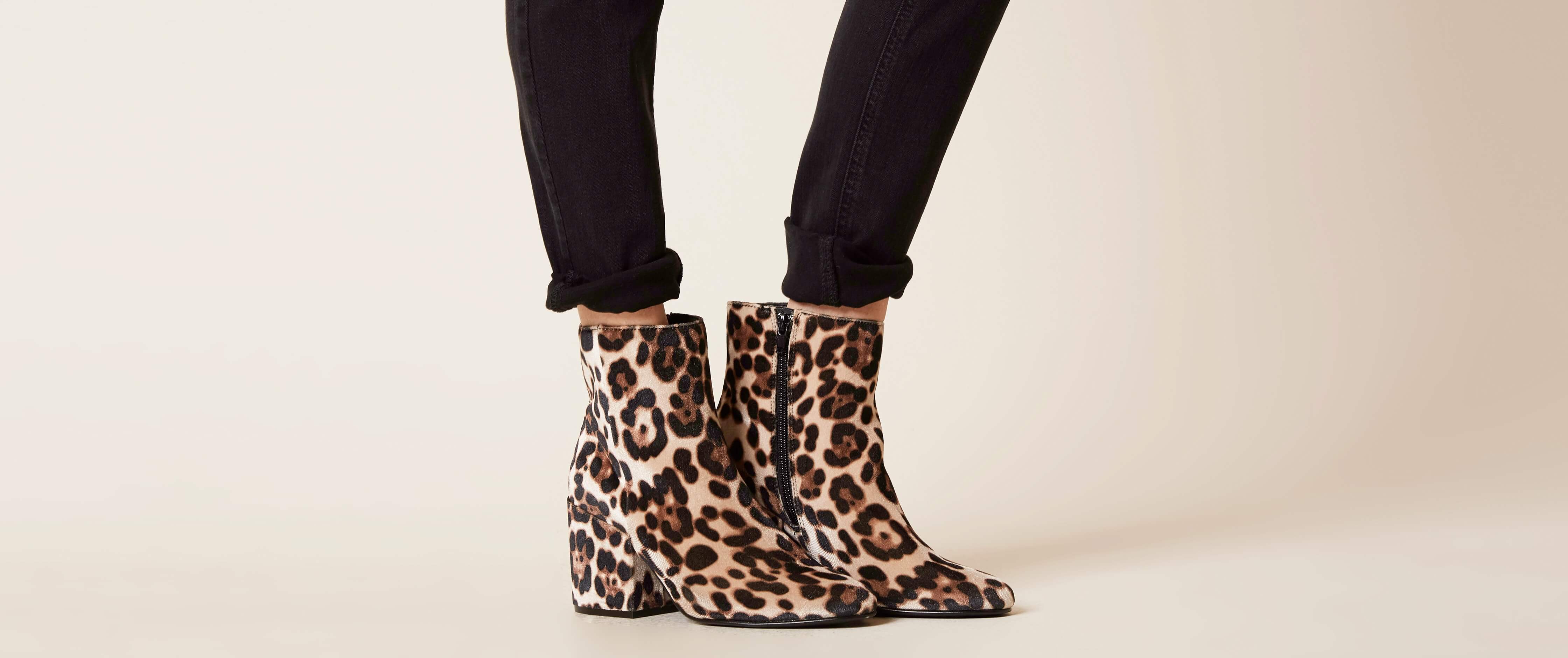 madden girl leopard booties