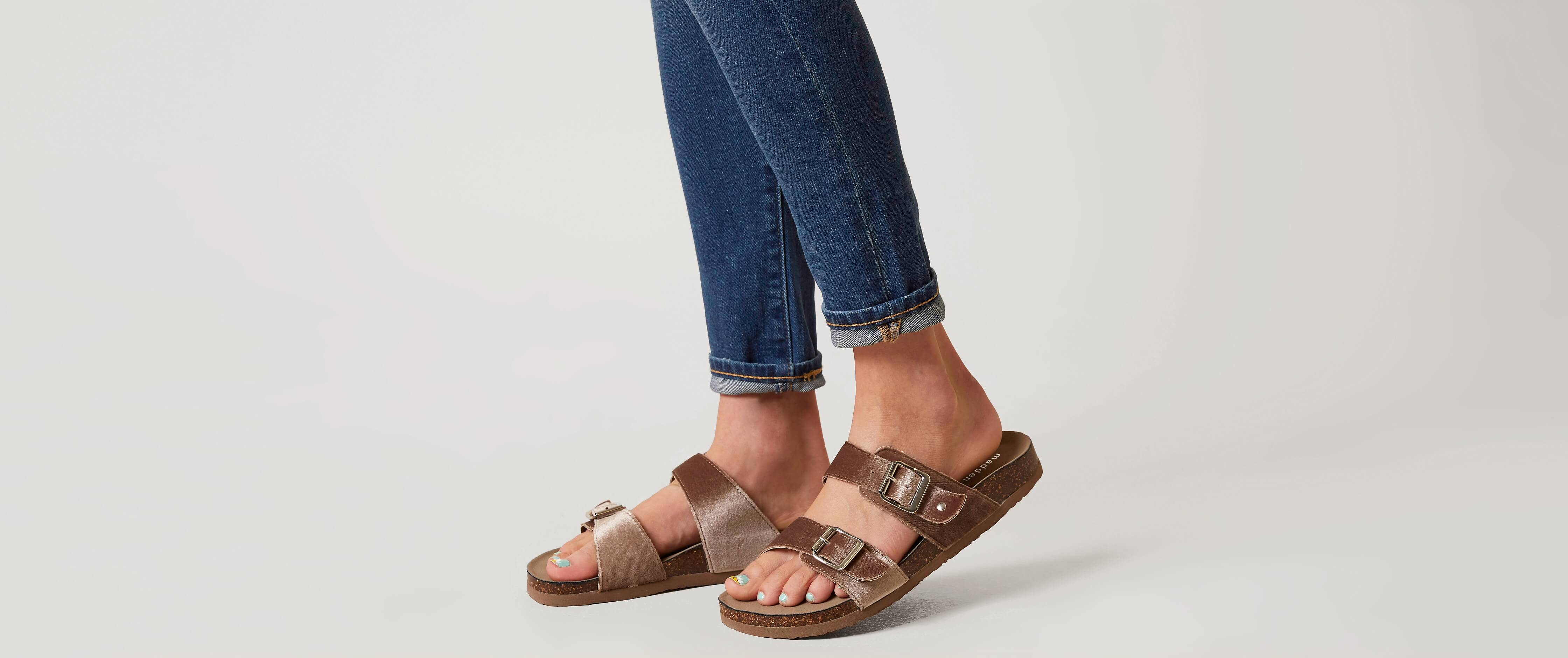 madden girl buckle sandals